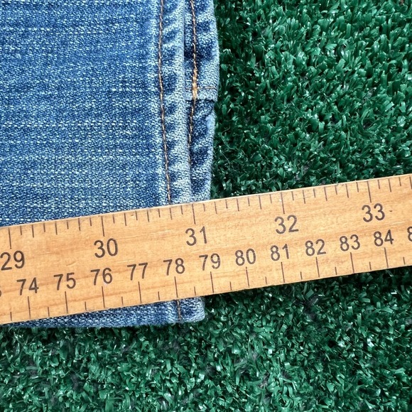 VTG GAP Long And Lean Jeans Womens Sz 4 29x31" Flare Bell Bottom Buttom Fly Y2K - Picture 7 of 9
